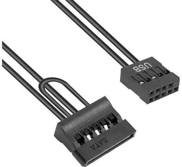 Main image of 9 Pin USB Adapter to SATA SDD 2.5 Inch SDD Power Supply Cable for ITX Motherboard Main Board Notebook