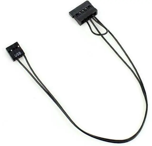 Alt view image 6 of 6 - 9 Pin USB Adapter to SATA SDD 2.5 Inch SDD Power Supply Cable for ITX Motherboard Main Board Notebook