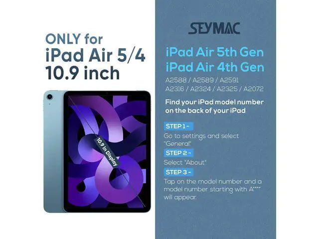 Alt view image 2 of 7 - HCSOWD iPad Air 5th/4th Generation Case 10.9 Inch, Magnetic Folio Stand, Auto Sleep/Wake Smart Protective Cover for iPad Air 5/ Air 4 with Pen Holder and Card Slot, Red