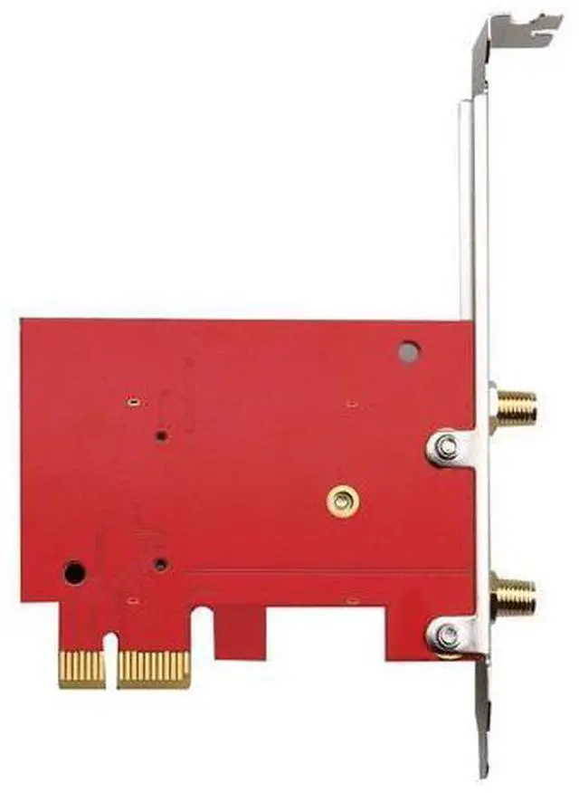 Alt view image 3 of 5 - PCI-e Wireless Card 5400M, RIITOP AX210 PCI-E WiFi 6E WLAN Adapter Card BT5.2, 802.11ax ac WiFi 6GHz/5GHz/2.4GHz Desktop PC Wireless WiFi Card for Windows 11,10
