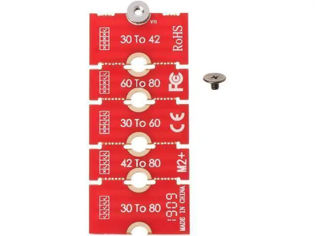 Alt view image 2 of 7 - RingBuu - Extended Bracket, M2 M2PLUS NGFF NVME M.2 Extended Transfer 2230, 2242, 2260, 2280 Aircraft M2 Change Long Size NVME NGFF M.2 U.2 M3 M.3 SSD