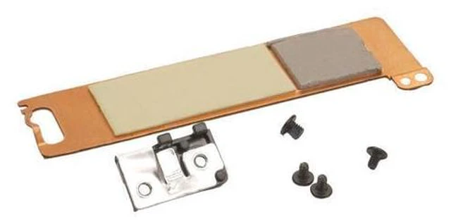 Alt view image 6 of 6 - M.2 SSD PCIe Nvme Frame 2FFR0 & Heatsink Bracket X3DN4 Replacement for Dell Latitude E5580 5480 Precision M3520