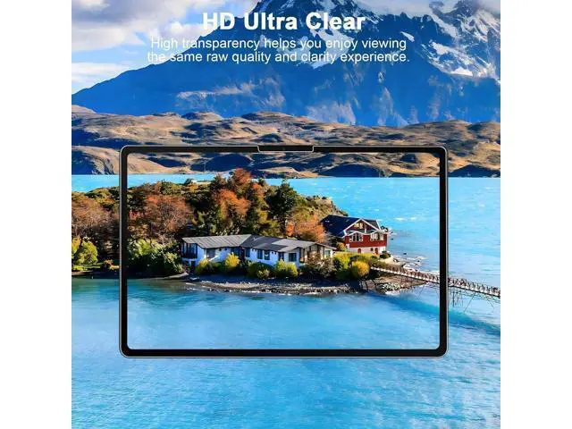 Alt view image 6 of 7 - -2 Pack New iPad Air 11 Inch M2 2024 Screen Protector Tempered Glass Flim, 9H Hardness HD Clear Compatible Face ID & Case Friendly for iPad Air 11" 6th Gen