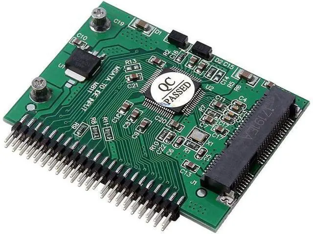 Alt view image 3 of 6 - Mini PCI-e MSata 1.8 SSD to 2.5 IDE inch HDD Hard Disk 3.3V 44pin Card PCI E Express mSATA SSD Adapter Converter for Laptop PC