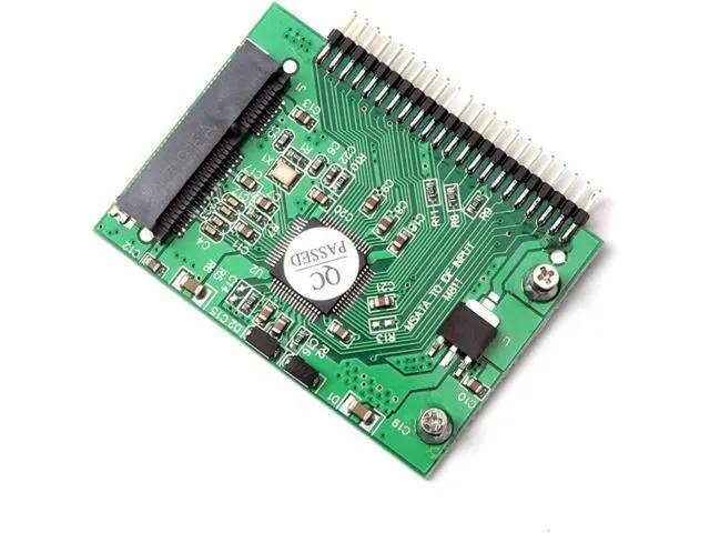 Alt view image 6 of 6 - Mini PCI-e MSata 1.8 SSD to 2.5 IDE inch HDD Hard Disk 3.3V 44pin Card PCI E Express mSATA SSD Adapter Converter for Laptop PC