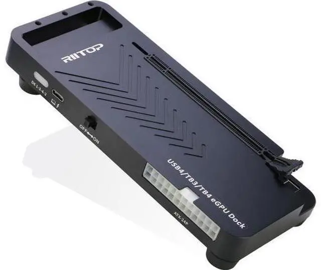 Main image of External GPU Docking Station, 40Gpbs eGPU Enclosure USB4.0 Compatible with Thunderbolt 4/3 External GPU Dock for PCIe 4.0 X16 Graphics Card