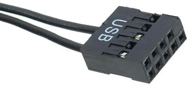 Alt view image 3 of 6 - 9 Pin USB Adapter to SATA SDD 2.5 Inch SDD Power Supply Cable for ITX Motherboard Main Board Notebook