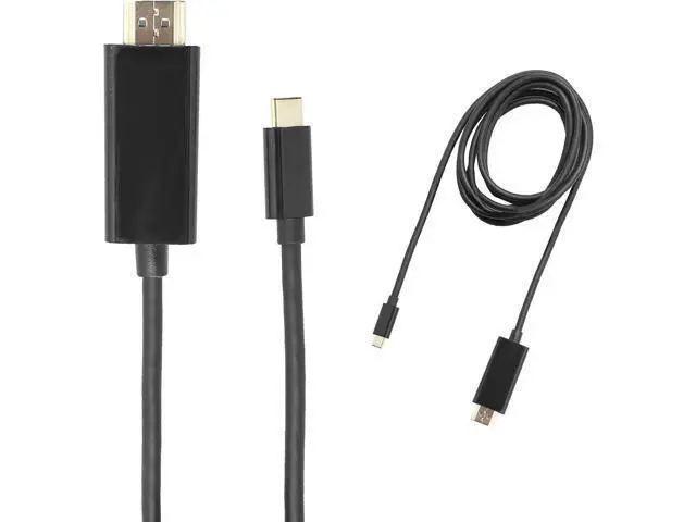 Alt view image 2 of 7 - IO Crest USB C to HDMI Adapter 4K 60Hz, Thunderbolt 3 Compatible USB Type-C to HDMI Adapter for Laptop and Desktop SY-CAB20217