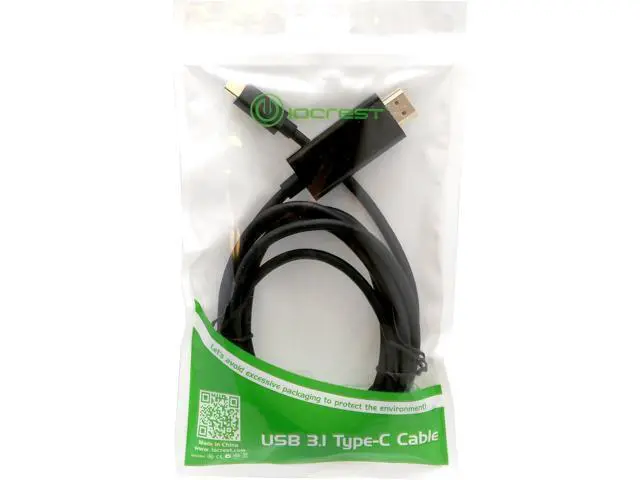 Alt view image 7 of 7 - IO Crest USB C to HDMI Adapter 4K 60Hz, Thunderbolt 3 Compatible USB Type-C to HDMI Adapter for Laptop and Desktop SY-CAB20217