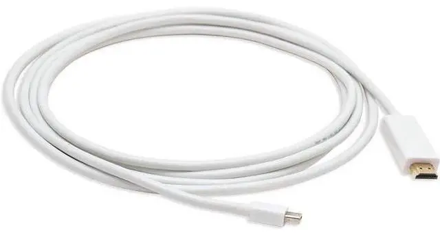 Alt view image 2 of 7 - Syba Mini Displayport 1.2 to HDMI 1.4 Cable, 9' - SY-CAB33020