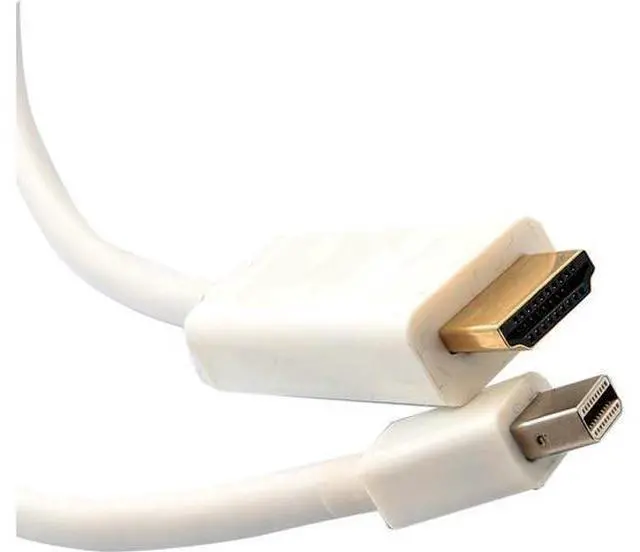 Alt view image 6 of 7 - Syba Mini Displayport 1.2 to HDMI 1.4 Cable, 9' - SY-CAB33020