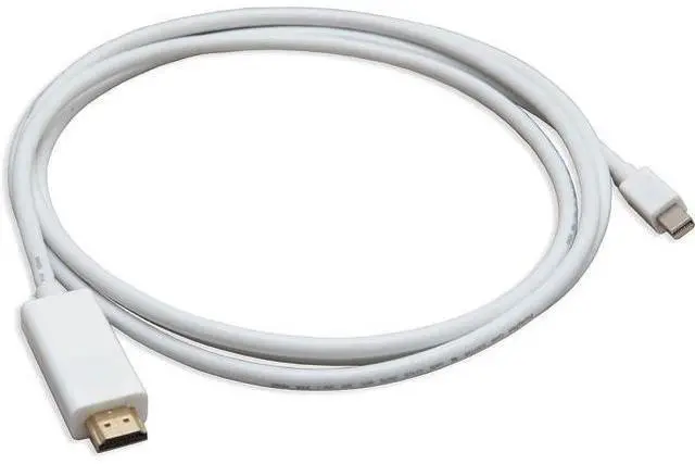 Alt view image 2 of 7 - Syba Mini Displayport 1.2 to HDMI 1.4 Cable, 6' - SY-CAB33019