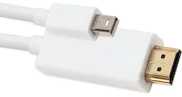 Alt view image 6 of 7 - Syba Mini Displayport 1.2 to HDMI 1.4 Cable, 6' - SY-CAB33019