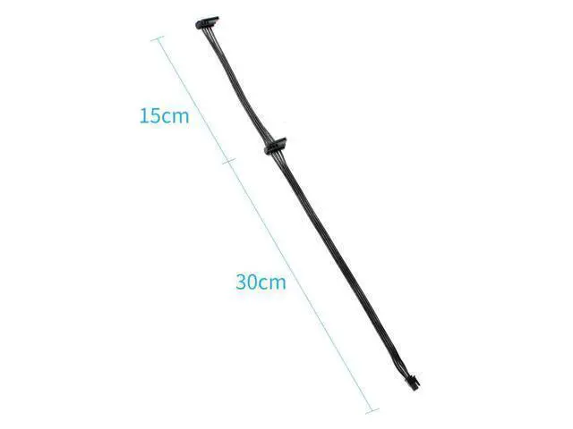 Alt view image 4 of 4 - PC Power Supply Cable Mini 4 Pin to SATA SSD for Lenovo M410 M415 M425 B415 M610 M710 M4200R Motherboard 4P to 1 / Turn 2 SATA (Type 2 45cm)