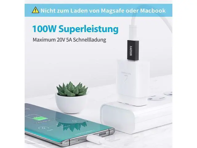 Alt view image 4 of 7 - USB C Female to USB Male Adapter (2-Pack), 3.1 USB A to C Adapter, One-Sided SuperSpeed Data Sync & 60W Fast Charging For iphone 15 Plus Pro Max, Laptop, Charger, Quest Link, etc