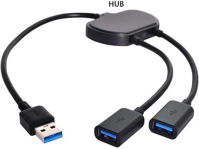 Alt view image 2 of 5 - USB 3.0 Hub USB 3.0 A to A Cable Type A Male to Female Cable Cord 5Gbps for Laptop Notebook PC Mouse Flash Disk USB 3.0 Cable Adapter
