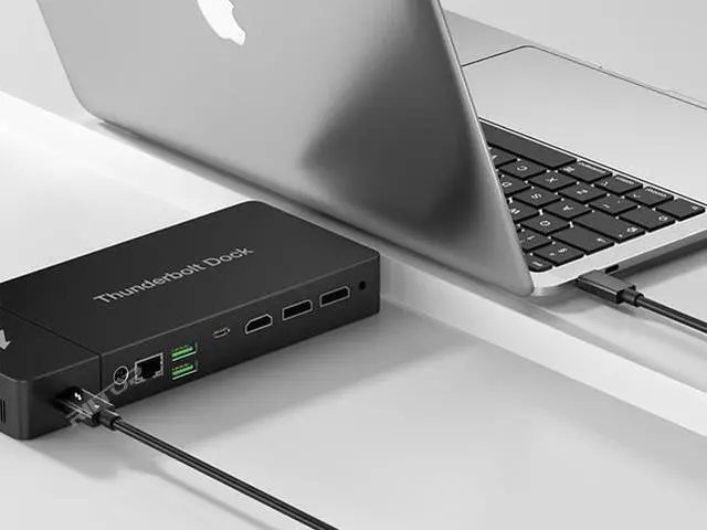 Alt view image 5 of 7 - 80Gbps Thunderbolt 5 Cable up to 240W Charging 3.3ft, 16K 8K Resolution Support, Compatible with Thunderbolt 4, USB4, Thunderbolt 3 and USB-C