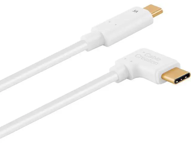 Alt view image 3 of 4 - USB C to USB C Cable 100W, CableCreation 6ft USB C to C Cable 5A Fast Charge, Compatible with New MacBook(Pro), Google Chromebook Pixel, Galaxy S20 S10 S9, Note 10, 1.8M/ White