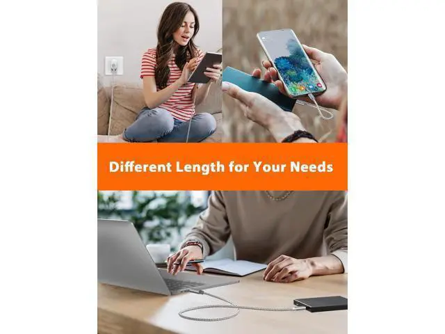 Alt view image 5 of 7 - USB C to USB C Cable 3FT, 10Gbps SuperSpeed USB C Data Cable, 4K Video Monitor Cable, 100W PD Fast Charger Cord for USB-C External SSD MacBook iPad Pixel Galaxy iPhone 15 16 Pro Max Plus