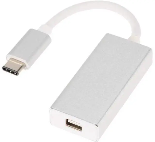 Main image of USB-C USB 3.1 Type C to Mini DisplayPort DP 1080p HDTV Adapter Cable with Gold Aluminium Case for 2015 New 12 Inch