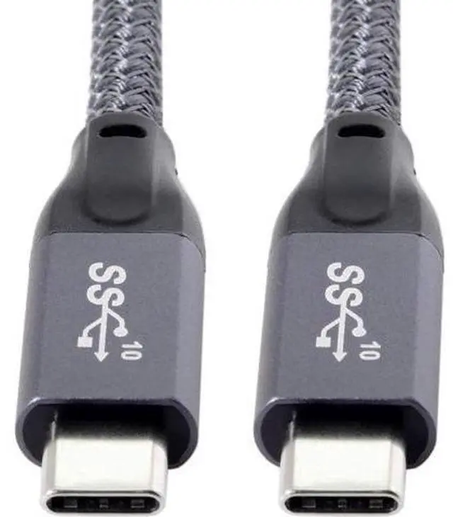 Main image of USB Type-C 3.1 Gen2 Cable 6.56ft USB C to USB C Cable USB 3.1 Gen2 Type C Data Video Cable Adapter for Tablet & Phone & Laptop 10Gbps