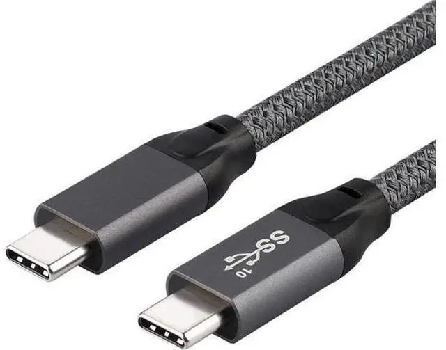 Alt view image 4 of 6 - USB Type-C 3.1 Gen2 Cable 6.56ft USB C to USB C Cable USB 3.1 Gen2 Type C Data Video Cable Adapter for Tablet & Phone & Laptop 10Gbps