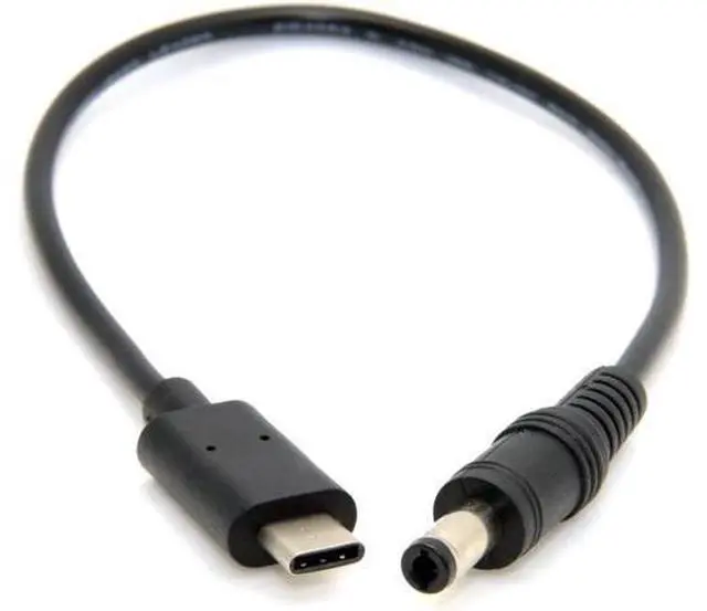 Main image of USB 3.1 Type C USB-C to DC 5.5 2.5mm DC 5V Power Plug Extension Charge Cable for New MAC 20cm