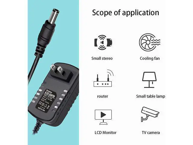Alt view image 6 of 7 - Ac Adapter 15V 2A DC Power Supply Charger AC 100-240V 50-60Hz to DC 15V 2A 30W Charger Power Supply 15V 30W 2A Ac Adapter Charger with 5.5mm x 2.5mm Plug