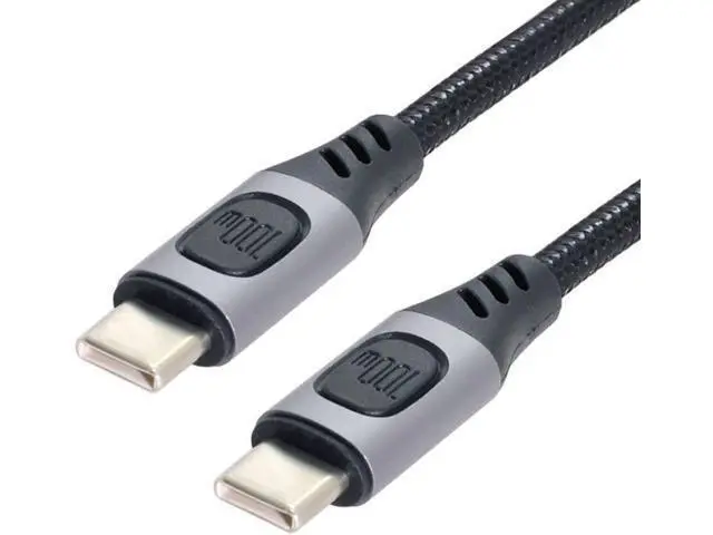 Alt view image 3 of 7 - USB-C Type-C Male to USB-C Male USB 2.0 Version Data Cable Support E-Marker PD 100W for Laptop & Phone 1.0M