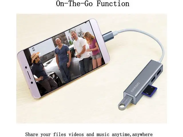 Alt view image 2 of 7 - Onten USB-C Docking Station.Laptop,Monitor Stand with Wireless Charging.VGA,4K HDMI Display,USB 3.0,USB-C. for MacBook Pro m1/m2/Dell/Surface/All-in-one Desktop and More USB-C Devices