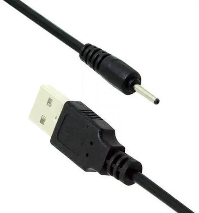 Main image of USB to DC 2.0x0.7mm Cable,USB 2.0 Type A Male to DC 5V 2.0x0.7mm Power Round Plug Cable 24AWG 150cm