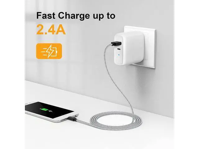 Alt view image 3 of 7 - USB to Micro USB Cable, CableCreation 4 FT Braided USB Charger Data Cable, Compatible Fire Stick, Chromecast, Power Pack, Android Phone 1.2M Black
