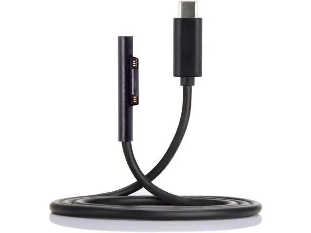 Alt view image 3 of 7 - USB 3.1 Type C USB-C DC 12-15V to Surface Pro3 Pro4 Pro5 Pro6 Book Cable 1.8m