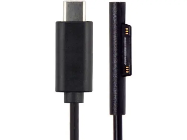 Alt view image 5 of 7 - USB 3.1 Type C USB-C DC 12-15V to Surface Pro3 Pro4 Pro5 Pro6 Book Cable 1.8m