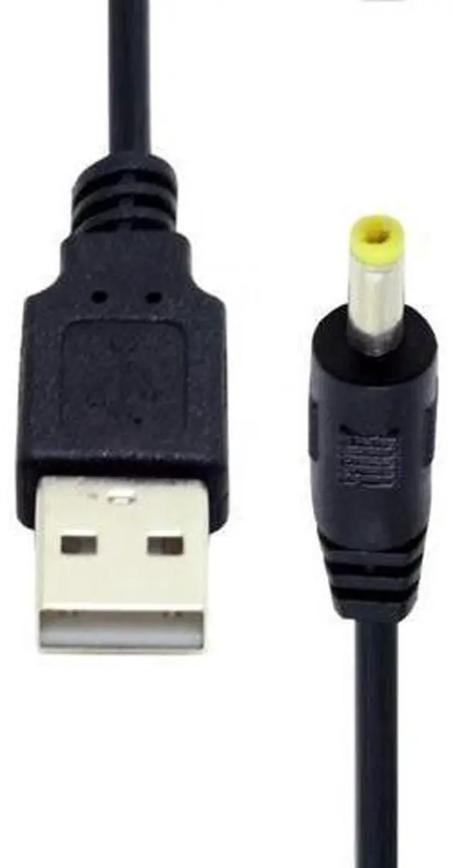 Main image of USB to DC 4.0x1.7mm Cable,USB 2.0 Type A Male to DC 5V 4.0x1.7mm Power Round Plug Cable 24AWG 150cm