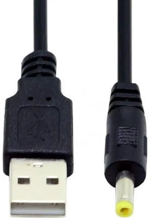 Alt view image 4 of 6 - USB to DC 4.0x1.7mm Cable,USB 2.0 Type A Male to DC 5V 4.0x1.7mm Power Round Plug Cable 24AWG 150cm
