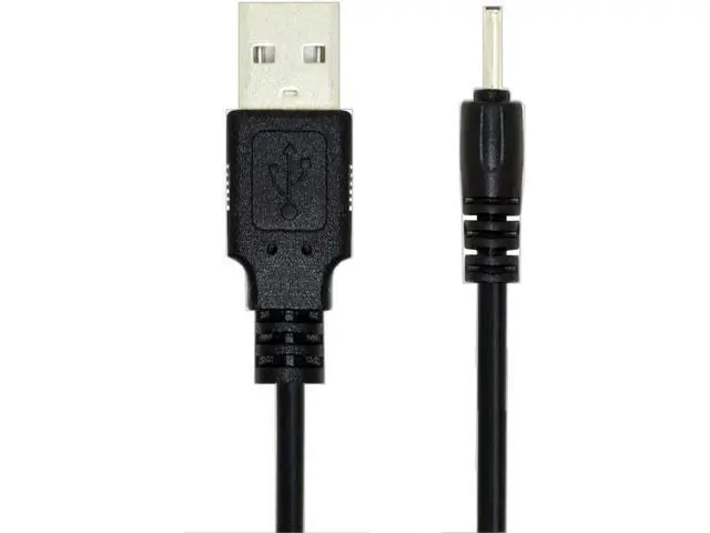 Alt view image 5 of 6 - USB to DC 2.0x0.7mm Cable,USB 2.0 Type A Male to DC 5V 2.0x0.7mm Power Round Plug Cable 24AWG 150cm