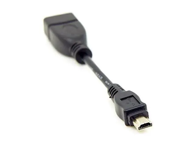 Alt view image 2 of 7 - USB 2.0 OTG Cable Mini A Type Male to USB Female Host for Sony Handycam & PDA & Phone VMC-UAM1