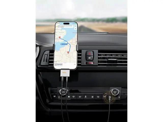Alt view image 4 of 7 - USB C to Audio and Charger Adapter PD 100W, USB-C Headphone with Aux Jack, Type C 3.5mm Audio Jack Charging Adapter for iPhone 16 15 Pro Max Plus, Galaxy, iPad and More