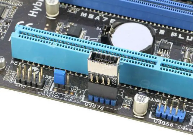Alt view image 5 of 7 - USB 2.0 to USB 3.2 Gen 1 Header Extension Adapter for Mainboard with Type E Key-A Female Front Panel Socket to 9 Pin Header Internal Conversion Adapter 2 Pack