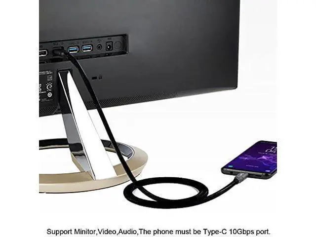 Alt view image 6 of 7 - 1M 10Gbps USB-C USB 3.1 Type C Gen2 Male to Male Data Cable with E-Marker for Tablet & Phone & Laptop