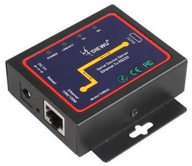 Main image of Serial device server DB9 RJ45 to RS232 Ethernet To RS232 TCP/IP Server Module communication converter