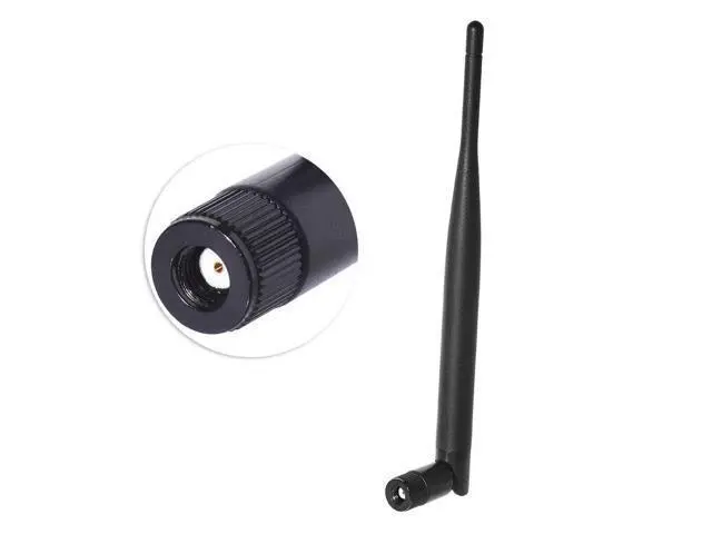 Alt view image 2 of 4 - 10-Pack 6dBi RP-SMA WiFi Antenna Foldable Dual Band 2.4GHz 5.8GHz High Gain for WiFi Adapter, Router, Desktop, IP Camera, etc, Plug And Play