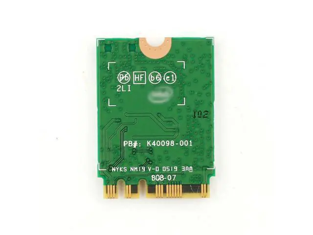 Alt view image 3 of 5 - Dual band 3000Mbps Intel AX200 Wi-Fi 6 M.2 2.4G/5G Bluetooth 5.0 802.11ax/ac AX200NGW Wireless Card Adapter
