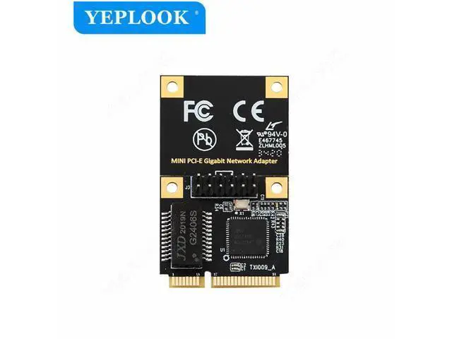 Alt view image 4 of 7 - Mini PCI-E 1x RJ45 10/100/1000Mbps Gigabit High Speed Fast Ethernet Network Card Intel 210AT Chipset Stable for Desktop