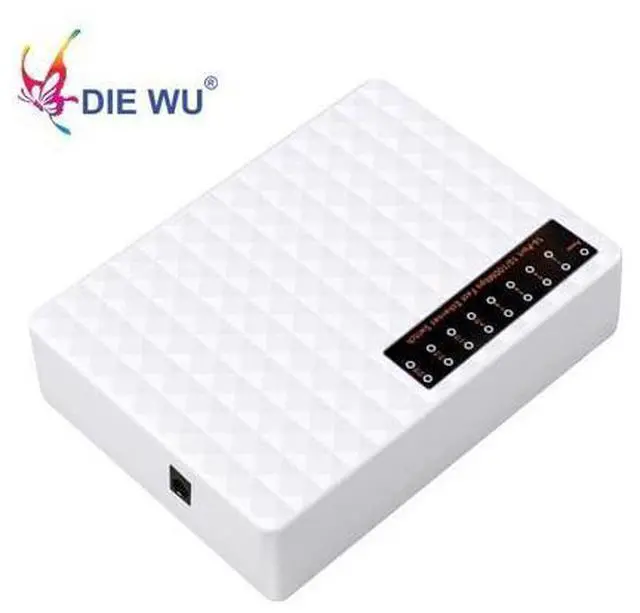 Alt view image 5 of 7 - 16 Ports Fast Ethernet Network Switch 10/100Mbps RJ45 Nework Switcher Hub For Desktop
