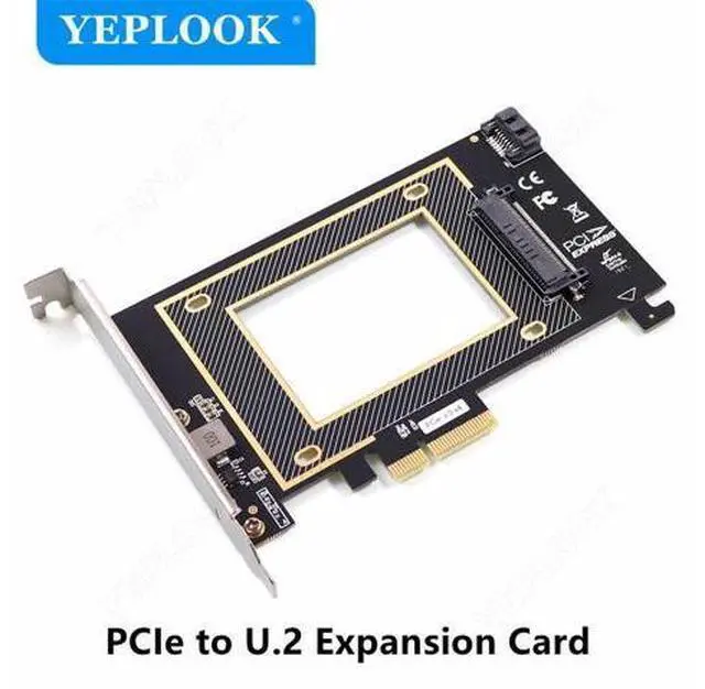 Main image of PCIe 3.0 4X to U.2 Expansion Card SATA3.0 SFF-8639 Desktop Riser Card High Speed 32GT/S For 2.5 Inch NVME HDD SSD CHIA