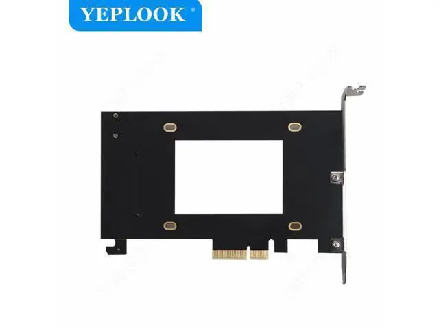 Alt view image 4 of 7 - PCIe 3.0 4X to U.2 Expansion Card SATA3.0 SFF-8639 Desktop Riser Card High Speed 32GT/S For 2.5 Inch NVME HDD SSD CHIA