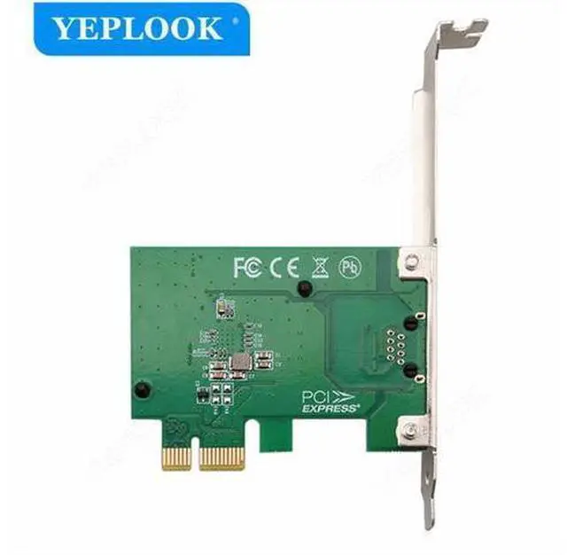 Alt view image 3 of 7 - PCIe x1 10/100/1000Mbps 1 Gigabit RJ45 Network Card Server Controller Adapter Chipset Intel 82574 NIC PCI Express Interface Card