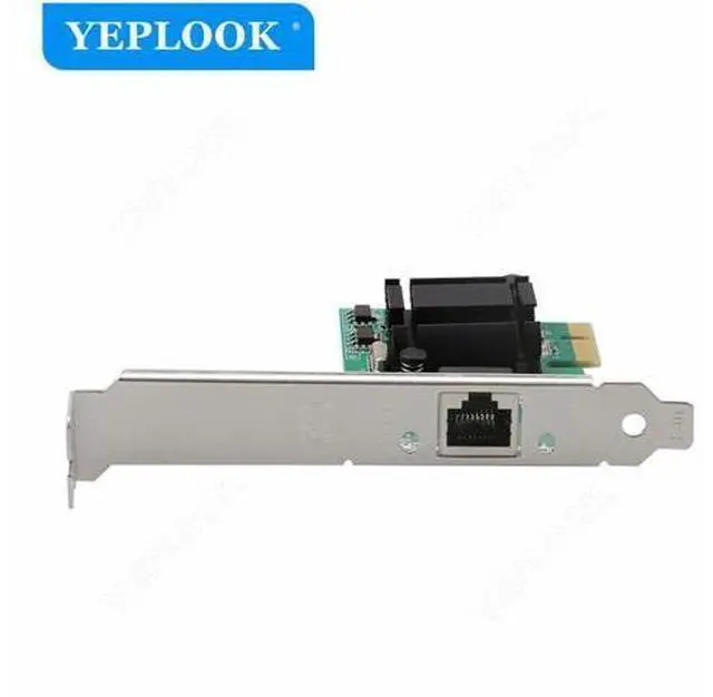 Alt view image 4 of 7 - PCIe x1 10/100/1000Mbps 1 Gigabit RJ45 Network Card Server Controller Adapter Chipset Intel 82574 NIC PCI Express Interface Card